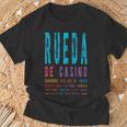 Rueda De Casino Danza Ballo Salsa Maglietta Regalos para ancianos