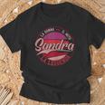 Sandra La Donna Il Mito La Leggenda Maglietta Regalos para ancianos