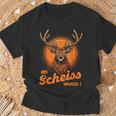 An Scheiss Muass I Deer Suit Costume Oktoberfest T-Shirt Geschenke für alte Männer