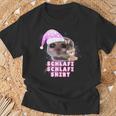 Schlafi Schlafi Sad Hamster Meme T-Shirt Geschenke für alte Männer