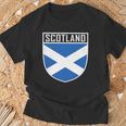 Scotland Flag Scottish Flag Football Fan T-Shirt Geschenke für alte Männer