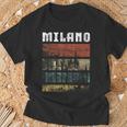 Scritta Milano Duomo Souvenir Italia Maglietta Regalos para ancianos