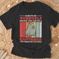 Sei Ein Capybara Wasserschwein South America Capybara T-Shirt Geschenke für alte Männer