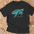 Seychelles Sea Turtle Lagoon Coral Reef Souvenir T-Shirt Geschenke für alte Männer