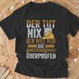 Sifa Fachkraft Der Tut Nix S T-Shirt Geschenke für alte Männer