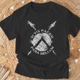 Siis Pacem Para Bellum Sparta Camiseta unisex Regalos para ancianos