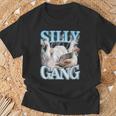 Silly Gang Goose Meme Duck Uomini Donne Bambini Maglietta Regalos para ancianos