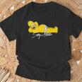 The Simpson Homer Sexy Cheeky Divano Potato Lounging Maglietta Regalos para ancianos