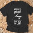 Skiing Apres Ski Slogan Hobby Skier T-Shirt Geschenke für alte Männer