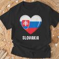 Slovakia Flag Jersey Slovak T-Shirt Geschenke für alte Männer