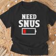 Snus Sweden T-Shirt Geschenke für alte Männer