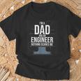 Sono Una Camicia Da Papà E Ingegnere Niente Mi Spaventa Maglietta Regalos para ancianos