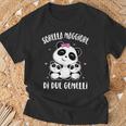 Sorella Maggiore Di Due Gemelli Panda Maglietta Regalos para ancianos