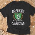 Steiermark Wappen Keine Therapie Steirer Austria T-Shirt Geschenke für alte Männer