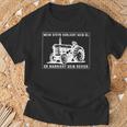 Steyr Oldtimer Traktor Fan T-Shirt Geschenke für alte Männer