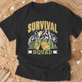 Survival Squad Survival Survival T-Shirt Geschenke für alte Männer