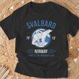 Svalbard Spitzbergen Polar Bear Longyearbyen Norway Polar Bear T-Shirt Geschenke für alte Männer