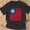 Taiwan Flag For And Women T-Shirt Geschenke für alte Männer