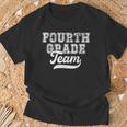 Teacher Fourth Grade Retro Back To School Team 4Th Grade T-Shirt Gifts for Old Men