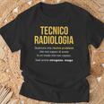 Tecnico Radiologia Definizione Maglietta Regalos para ancianos