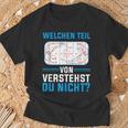 Which Teilonerstandst Du Nicht Eishockeyspieler Hockey T-Shirt Geschenke für alte Männer