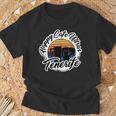 Teneriffa Puerto De La Cruz Happy Cafe Ultras T-Shirt Geschenke für alte Männer