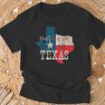 Texas The Lone Star State Leg Dich Nicht Mit Texas An T-Shirt Geschenke für alte Männer