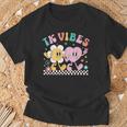 Tk Vibes Back To School Tk Kid Girl Tk Team Tk Teacher Women T-Shirt Gifts for Old Men