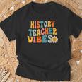 History Teacheribes Retro 1Er Día De Escuela Maestro Genial Camiseta unisex Regalos para ancianos