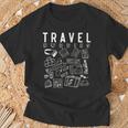 Travel Buddy Lustiges Reisegeschenk Für Reisende T-Shirt Geschenke für alte Männer