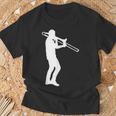 Trombonista Trombone Musicista Maglietta Regalos para ancianos
