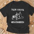 Trucker My Truck My Kingdom Saddle Pull Truck Driver T-Shirt Geschenke für alte Männer