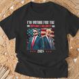 Trump I'm Voting For The Outlaw And Hillbilly Trump Vance T-Shirt Gifts for Old Men