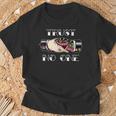 Trust No Oneintage Snake Handshake T-Shirt Geschenke für alte Männer