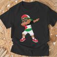 Tupfbing Boy State Der Palästina -Flagge Dab Dance Tanz T-Shirt Geschenke für alte Männer