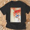 Uccello Su Ramo Di Ohara Koson Giapponese Shin-Hanga Ukiyo-E Maglietta Regalos para ancianos