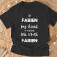 Un Fabien Pas Chiant Ce N'est Pas Unrai Fabien T-Shirt Cadeaux pour les vieillards