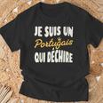 Un Portoghese Che Strappa Idea Regalo Umorismo Portogallo Maglietta Regalos para ancianos
