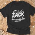 Und Zack Wieder Unpopular Machen S T-Shirt Geschenke für alte Männer