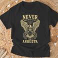 Argueta Name Gifts, Never Underestimate Shirts, Personalized Name Shirts, Argueta Name Shirts, Personalized Shirts, Power Name Shirts, Last Name Shirts