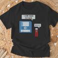 Usb Floppy Disk Geek Computer Nerd T-Shirt Geschenke für alte Männer