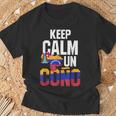 Venezuela Freedom Keep Calm Un Cono Banderaenezuela T-Shirt Geschenke für alte Männer