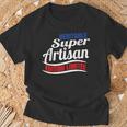 Véritable Super Artisan Homme Humour Artisanat T-Shirt Cadeaux pour les vieillards