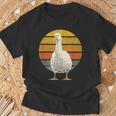 Vintage Goose Sunset Retro Goose T-Shirt Geschenke für alte Männer