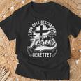 Von Gott Geschaffenon Jesus T-Shirt Geschenke für alte Männer