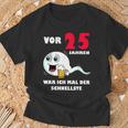 Vor 25 Jahren War Ich Mal Der Fastelste 25Th Birthday T-Shirt Geschenke für alte Männer