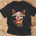 Weihnachten Rentier Rudolph Lustig Geschenk T-Shirt Geschenke für alte Männer