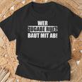 Wer Zugabe Ruft Tonmeister Sound Engineer T-Shirt Geschenke für alte Männer