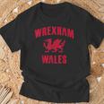 Wrexham Wales Retrointage T-Shirt Geschenke für alte Männer