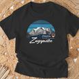 Zugspitze Garmisch Partenkirchen Bayern Germany Flag T-Shirt Geschenke für alte Männer